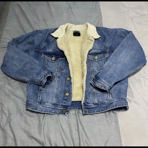Fear of God Alpaca Selvedge Denim Trucker Jacket